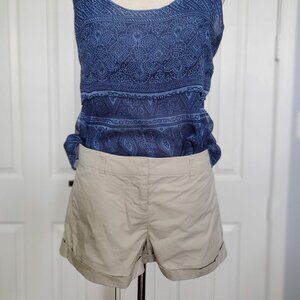 KENAR 100% COTTON CHINO SHORTS Size 4